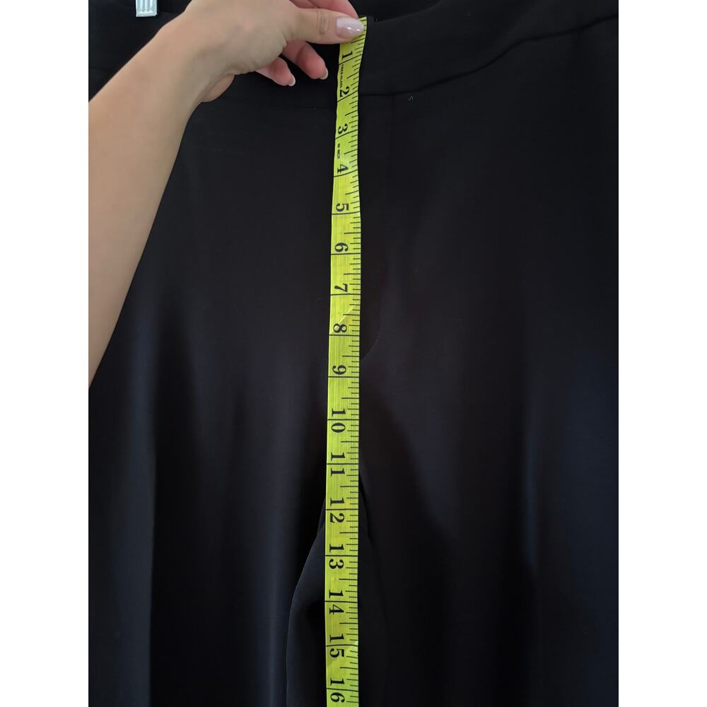 Banana Republic Women's Black Wide Leg Dress Pants Size 12S - Picture 5 of 12